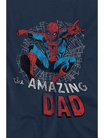 Spider-Man Spider Dad Maglietta Festa del Papà Uomo