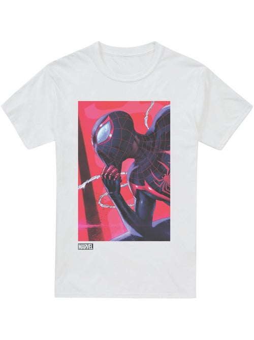 Spider-Man Unmasking Miles Morales Maglietta Uomo - Kiabi