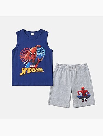 Spiderman - Completo bambino Spider-Man canotta e pantaloncini