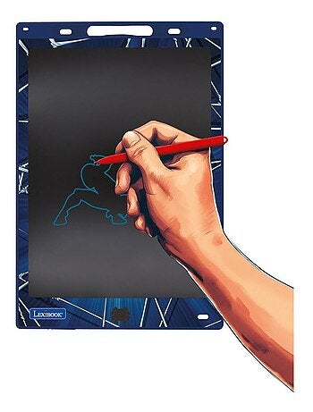 SpiderMan 11'' tavoletta Eink multicolore per imparare a disegnare con gli stencil