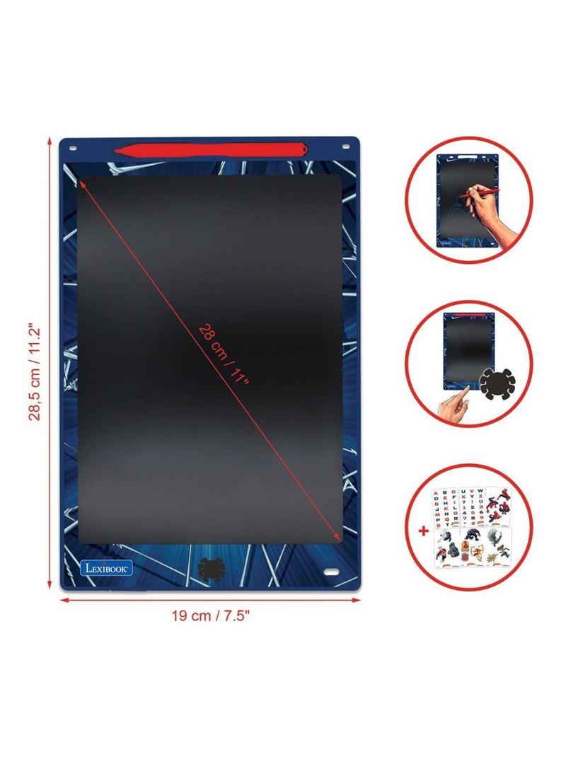 SpiderMan 11'' tavoletta Eink multicolore per imparare a disegnare con gli stencil N/D - Kiabi