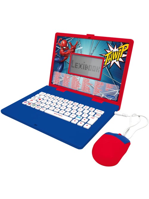Spiderman computer portatile educativo bilingue con 164 attività (en/it) - Kiabi