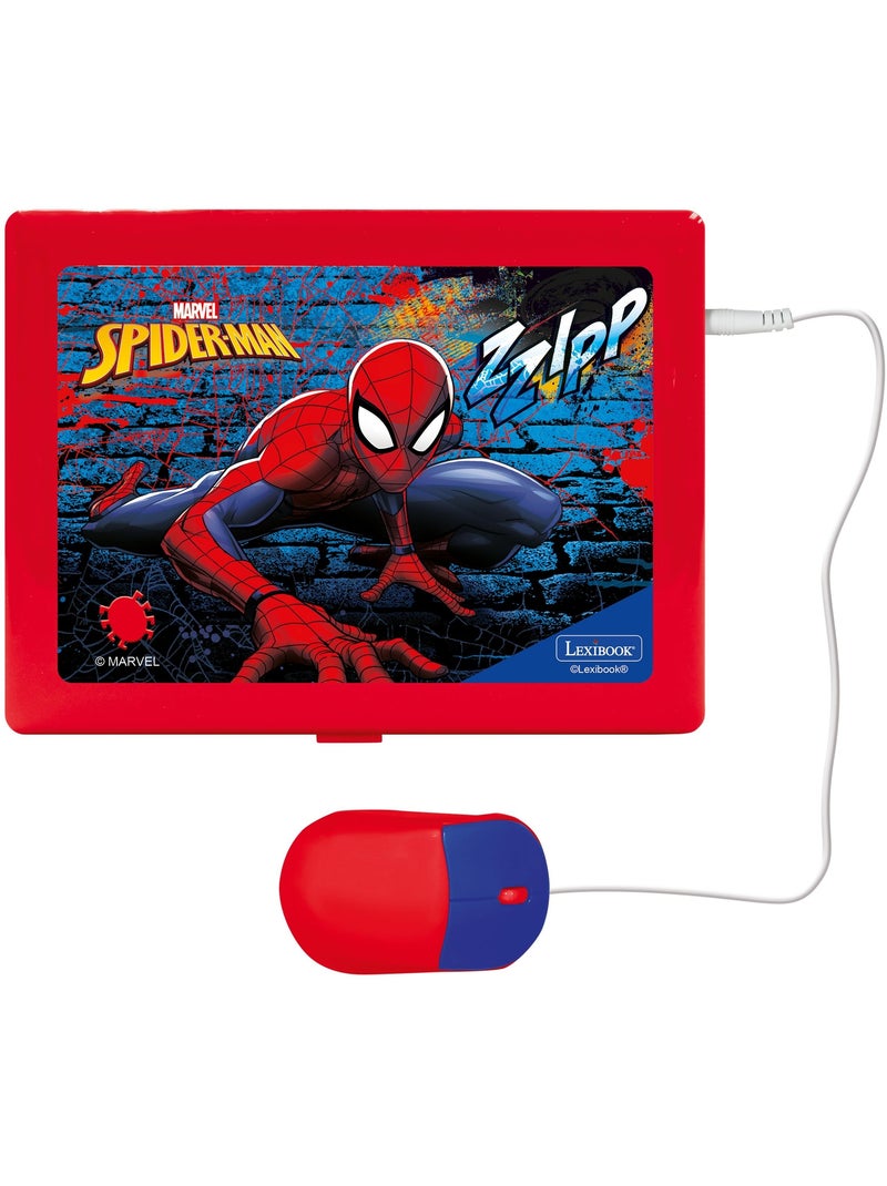 Spiderman computer portatile educativo bilingue con 164 attività (EN/IT) Rosso - Kiabi