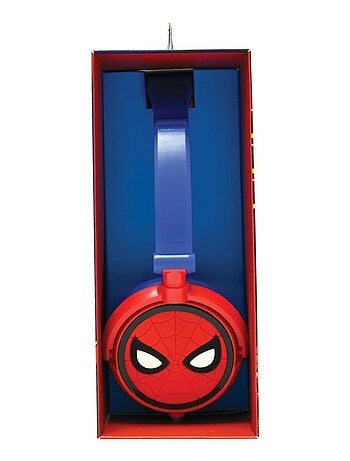 SpiderMan Cuffia stereo a filo pieghevole con limitazione sicura del volume