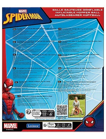 SpiderMan Palla gonfiabile elettronica 18' / 45cm