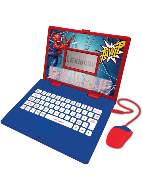 Spiderman portatile educativo bilingue 124 attività in inglese e italiano - Kiabi