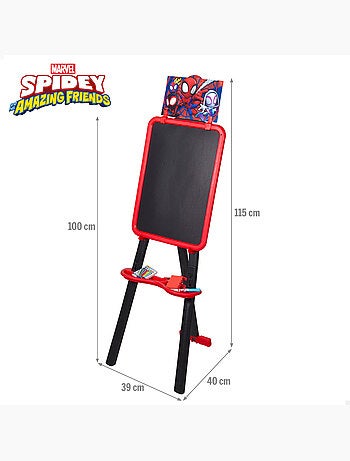 Spidey cavalletto a doppia faccia 2 in 1 con supporto +3 anni