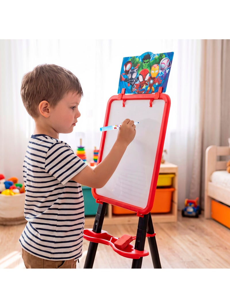 Spidey cavalletto a doppia faccia 2 in 1 con supporto +3 anni N/D - Kiabi