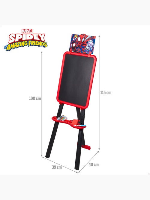 Spidey cavalletto a doppia faccia 2 in 1 con supporto +3 anni - Kiabi