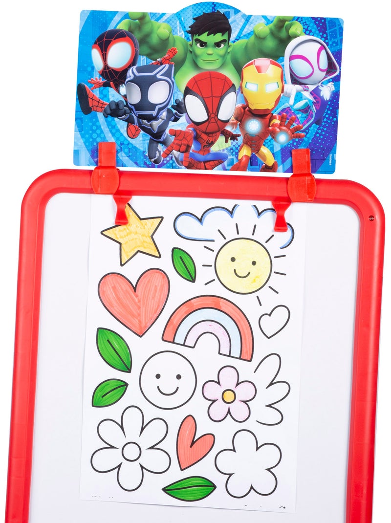 Spidey cavalletto a doppia faccia 2 in 1 con supporto +3 anni N/D - Kiabi