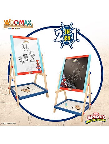 Spidey e il suo super team 2 in 1 Cavalletto da gioco per bambini WOOMAX
