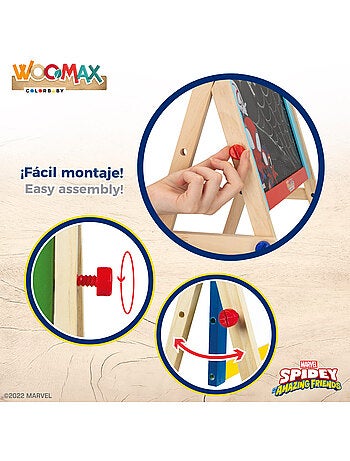 Spidey e il suo super team 2 in 1 Cavalletto da gioco per bambini WOOMAX
