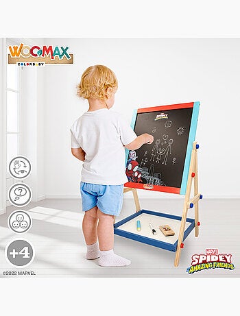 Spidey e il suo super team 2 in 1 Cavalletto da gioco per bambini WOOMAX