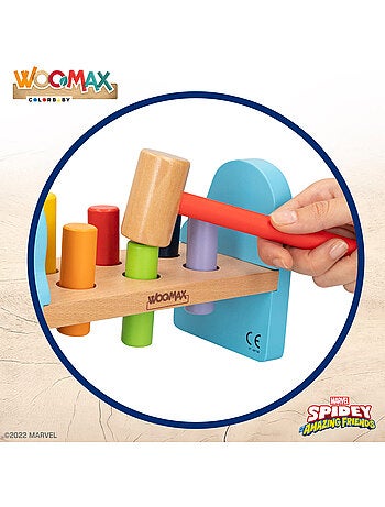 Spidey e il suo Super Team Baby Hammer Toy WOOMAX