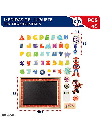 Spidey e il suo Super Team Tavolo da disegno per bambini 2 in 1 WOOMAX