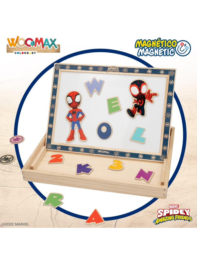 Spidey e il suo Super Team Tavolo da disegno per bambini 2 in 1 WOOMAX N/D - Kiabi