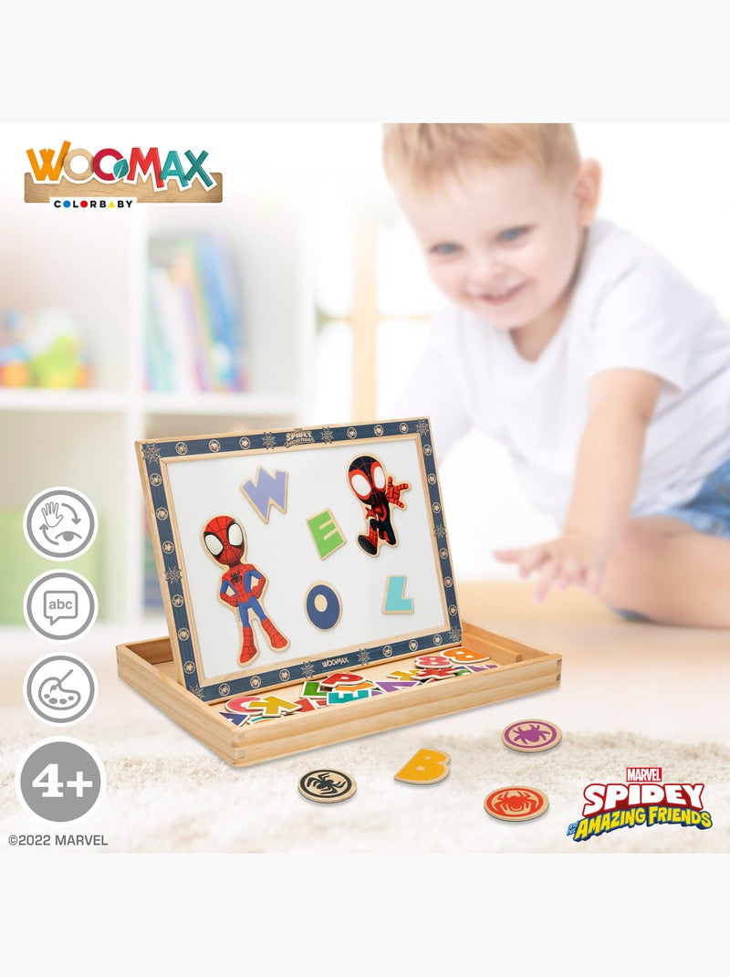 Spidey e il suo Super Team Tavolo da disegno per bambini 2 in 1 WOOMAX N/D - Kiabi