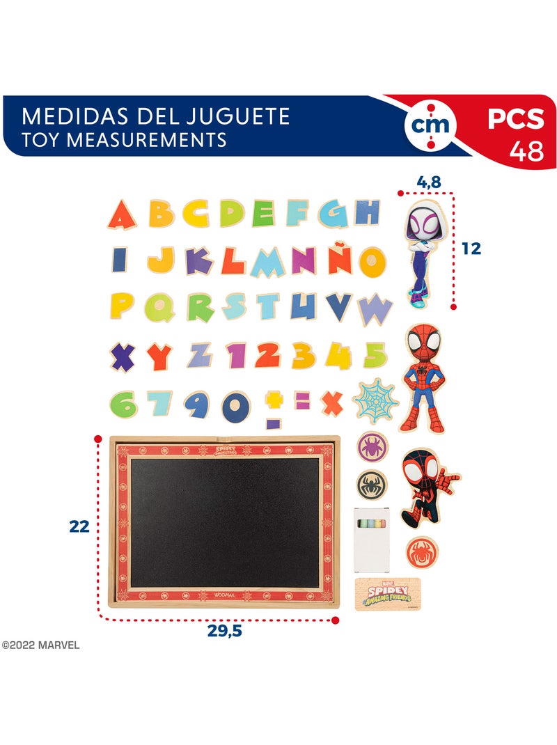 Spidey e il suo Super Team Tavolo da disegno per bambini 2 in 1 WOOMAX N/D - Kiabi