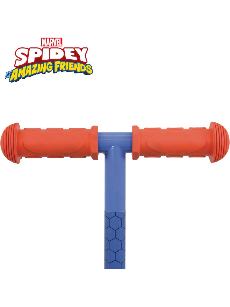 Spidey monopattino a 3 ruote 55x23x68 cm max 20 kg con luci e freni N/D - Kiabi