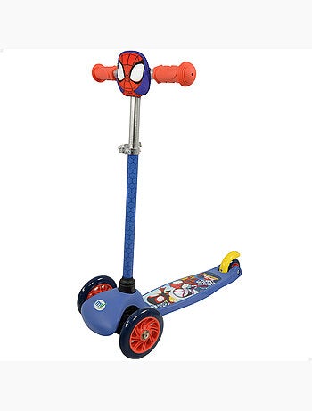 Spidey monopattino per bambini a 3 ruote con tasca