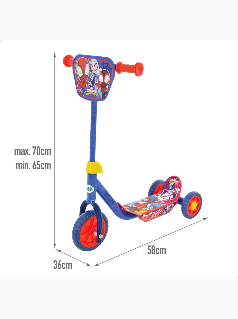 Spidey scooter 3 ruote 58x36x65-70 cm max 20 kg + 2 anni N/D - Kiabi