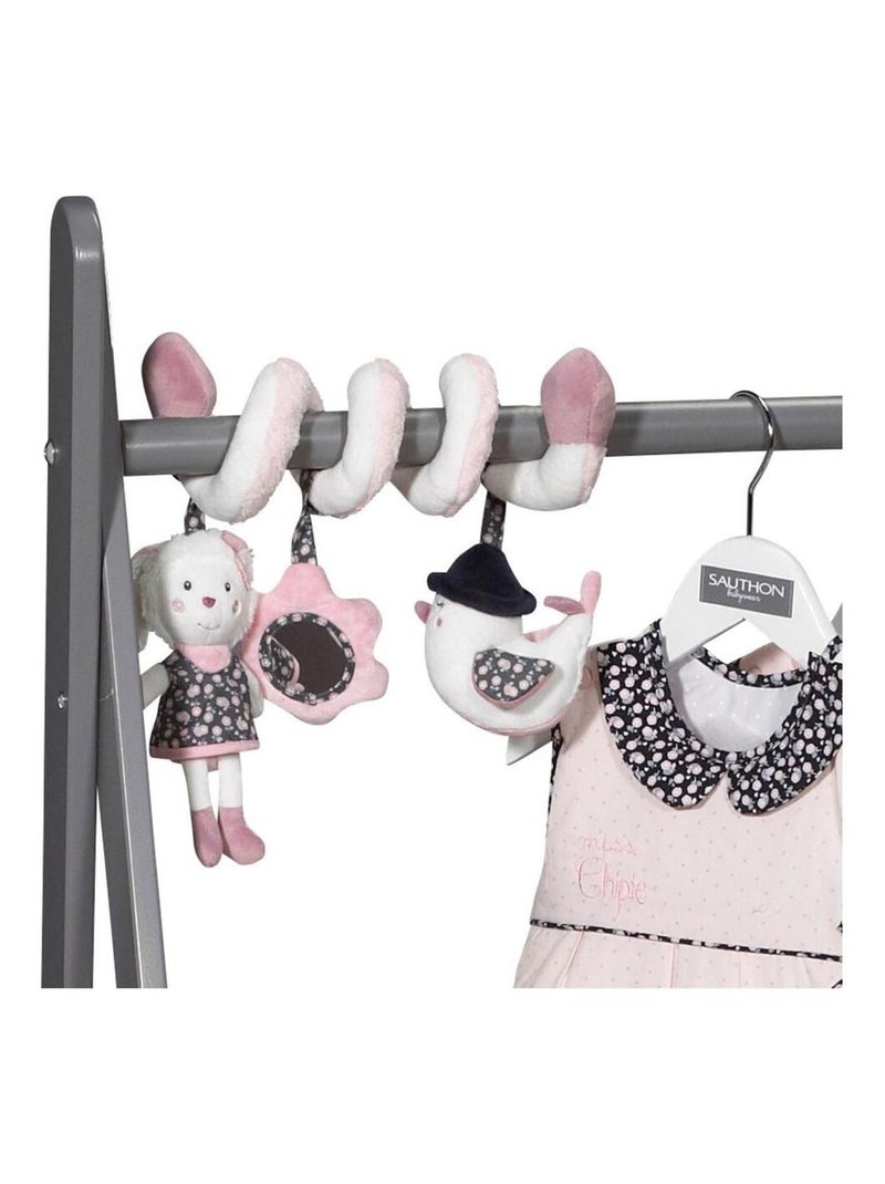 Spirale attività in velluto - SAUTHON Bianco - Kiabi