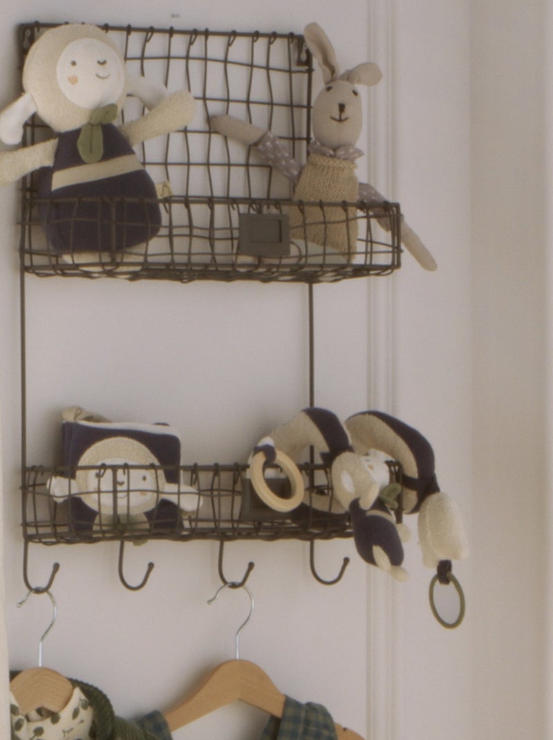 Spirale di attività in spugna di cotone - SAUTHON Blu beige - Kiabi