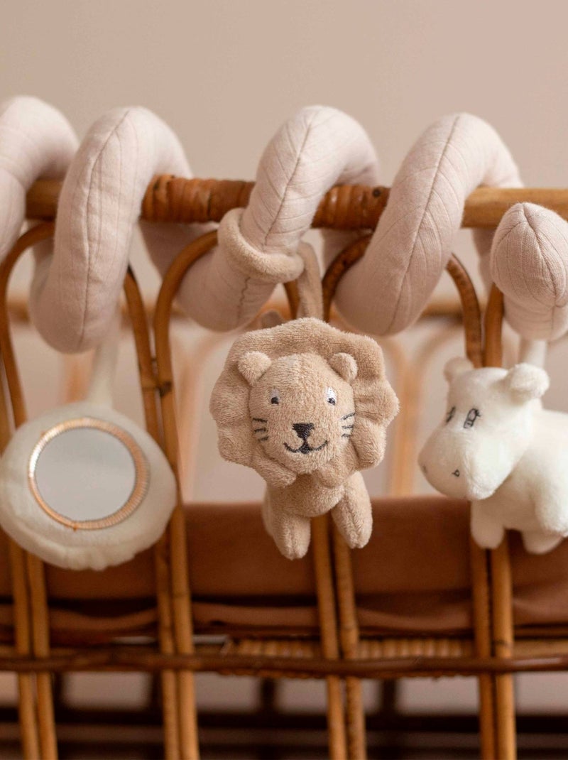 Spirale di attività leone e ippopotamo Beige - Kiabi