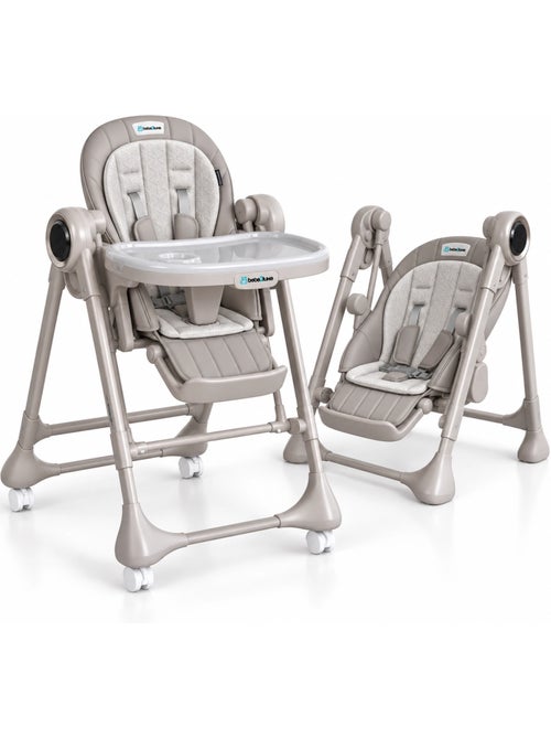 SPLITY 3 in 1: seggiolone, dondolo, sedia a dondolo, tutte le opzioni Beige - Kiabi SPLITY 3 in 1: seggiolone, dondolo, sedia a dondolo, tutte le opzioni Beige - Kiabi