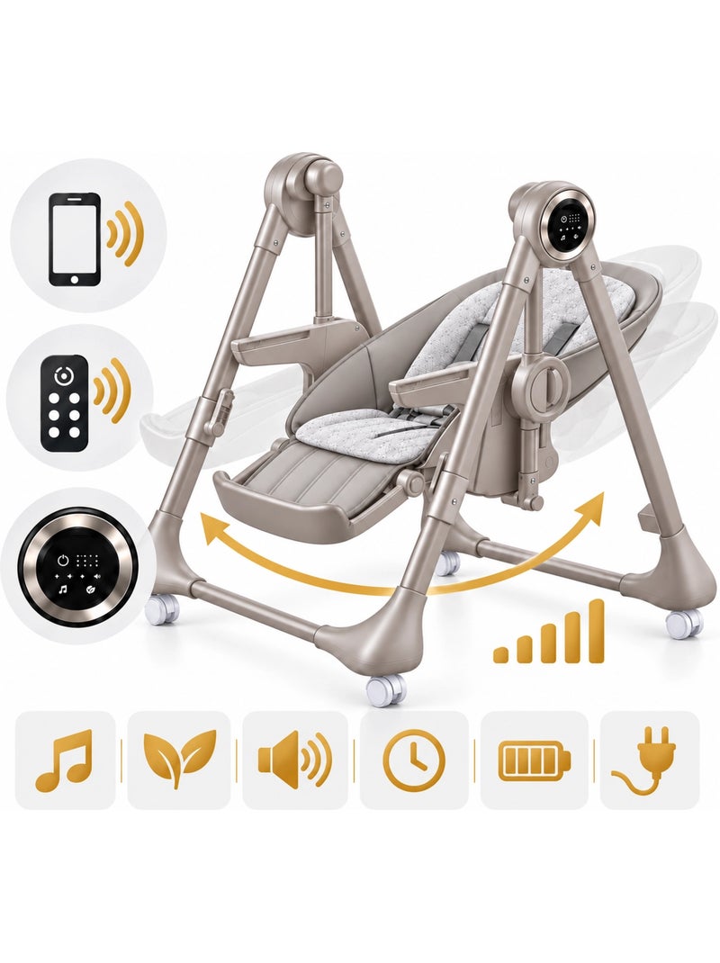 SPLITY 3 in 1: seggiolone, dondolo, sedia a dondolo, tutte le opzioni Beige Beige - Kiabi