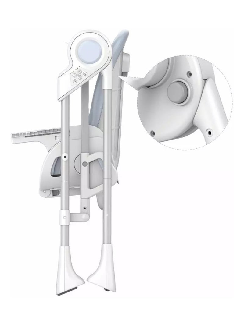 SPLITY 3 in 1: seggiolone, dondolo, sedia a dondolo, tutte le opzioni Grigio antracite - Kiabi