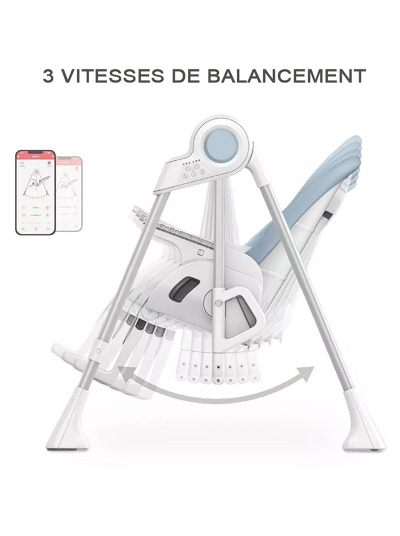 SPLITY 3 in 1: seggiolone, dondolo, sedia a dondolo, tutte le opzioni Verde - Kiabi