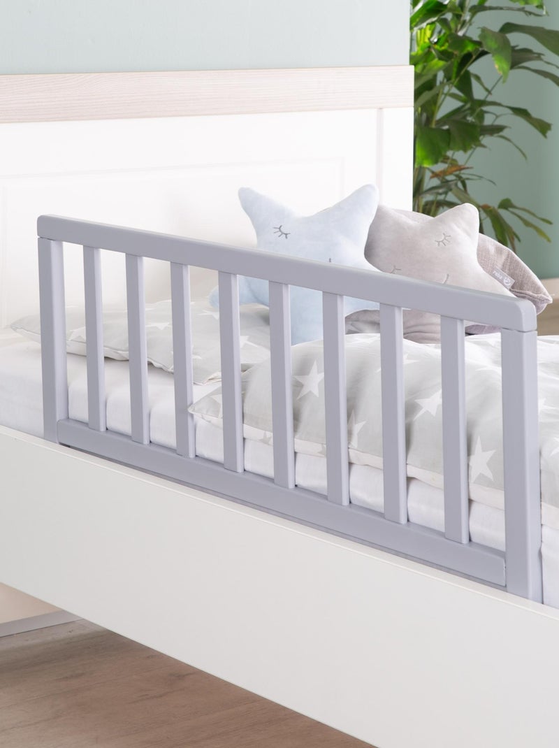 Sponda letto bambino in legno massello – protezione anti‑caduta "Roba" Grigio - Kiabi