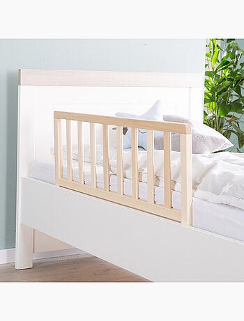 Sponda letto in legno massello – protezione anticaduta "Roba