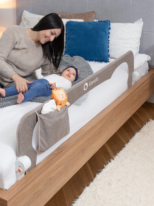 Sponda per letto LIONELO Eva Baby - 150 cm - Protezione anticaduta - Rete traspirante pieghevole - Kiabi