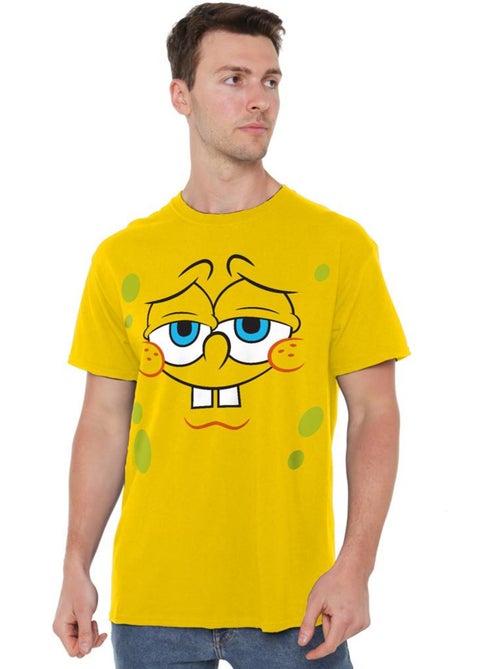 SpongeBob SquarePants Confident Maglietta Viso Uomo - Kiabi