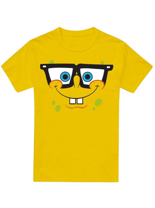 SpongeBob SquarePants Nerd Maglietta Viso Uomo - Kiabi
