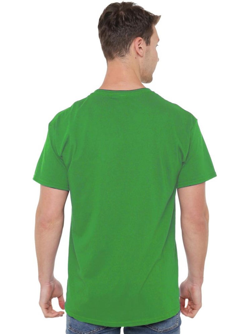 SpongeBob SquarePants Sinister Maglietta Plankton Viso Uomo Verde smeraldo - Kiabi