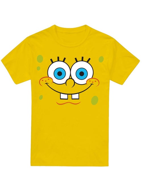 SpongeBob SquarePants Smiling Maglietta Viso Uomo - Kiabi