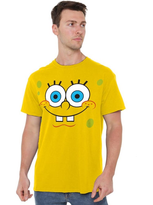 SpongeBob SquarePants Smiling Maglietta Viso Uomo - Kiabi