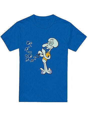 SpongeBob SquarePants Squidward's Clarinet Maglietta Uomo