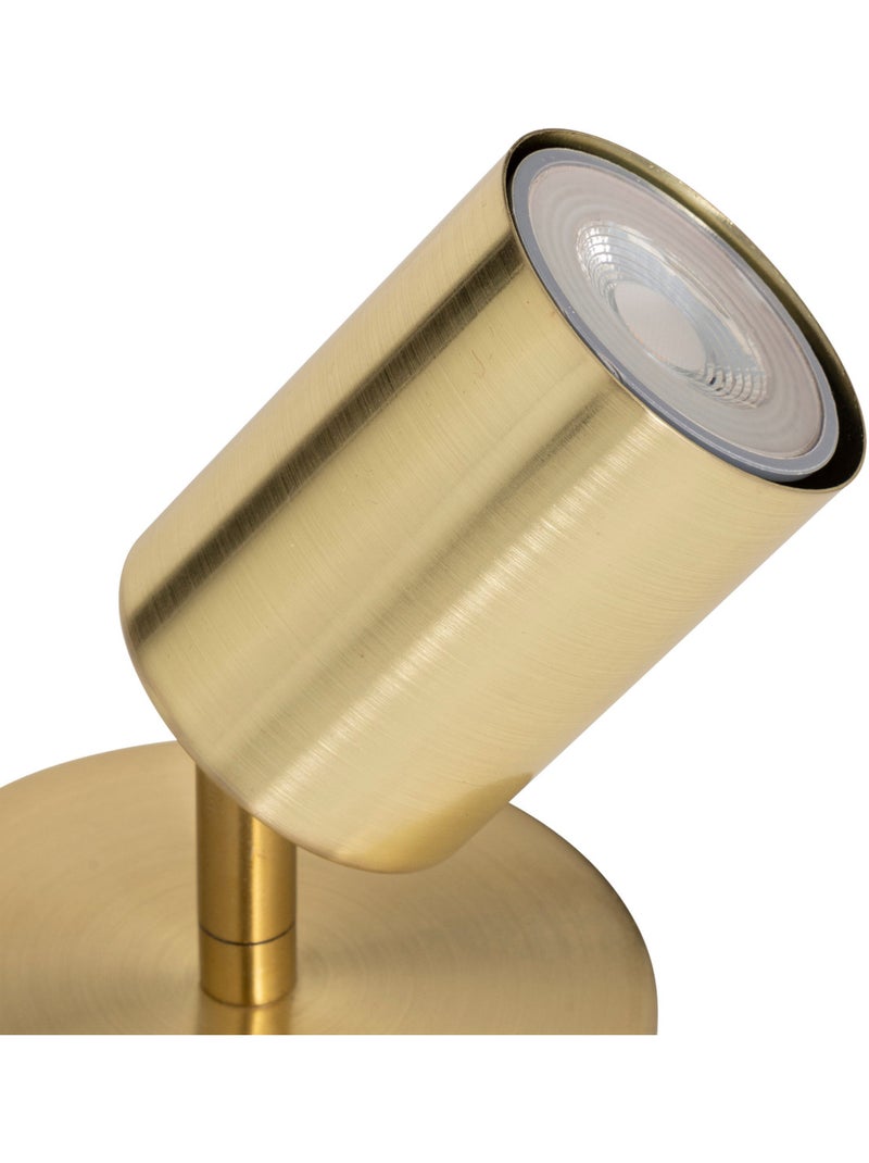 Spot a parete regolabile compatibile con il soffitto Dorato - Kiabi