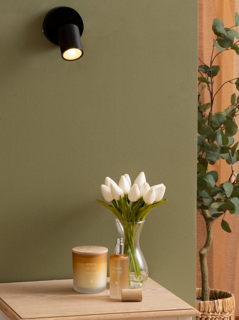 Spot a parete regolabile compatibile con il soffitto Nero - Kiabi