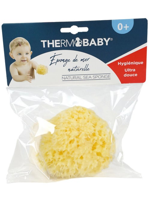 Spugna naturale di mare a nido d’ape Thermobaby per il bagnetto del bebè - Kiabi Spugna naturale di mare a nido d’ape Thermobaby per il bagnetto del bebè - Kiabi