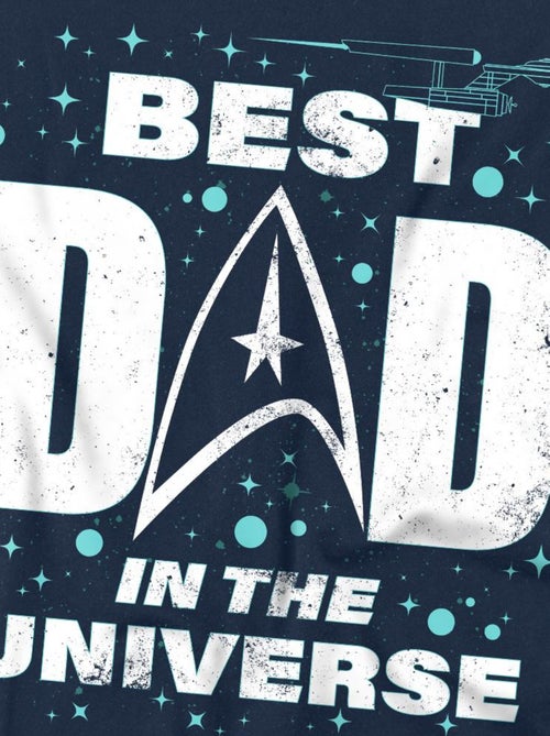 Star Trek Best Dad in the Universe Maglietta Festa del Papà Uomo - Kiabi