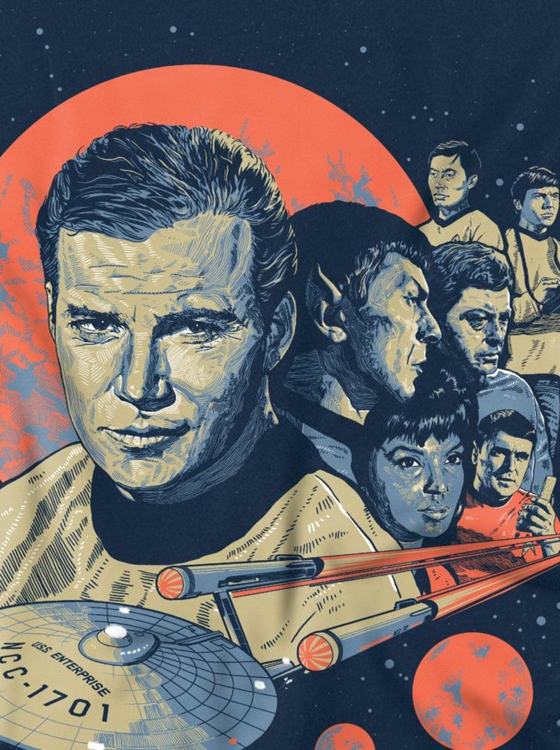 Star Trek Maglietta Poster Uomo Blu marino - Kiabi