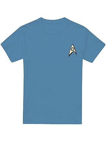 Star Trek Science Uniform Maglietta Lamina Uomo