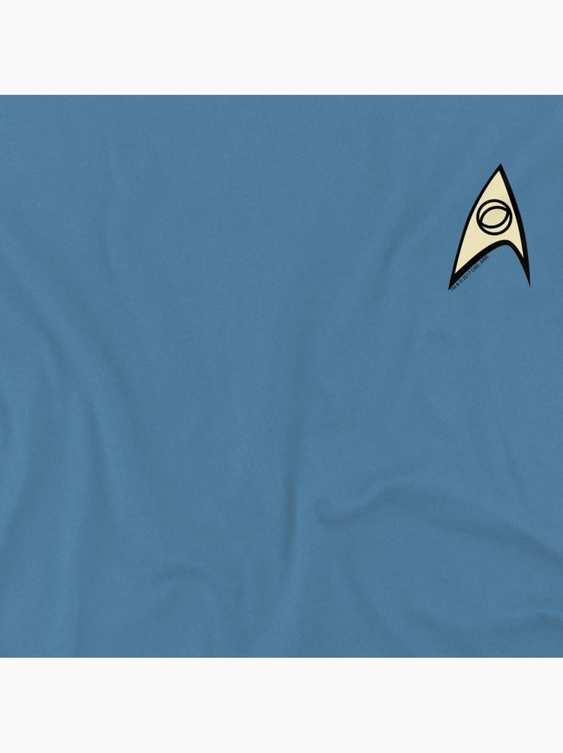 Star Trek Science Uniform Maglietta Lamina Uomo Blu cielo - Kiabi