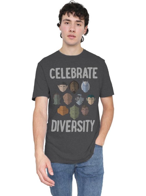 Star Trek The Celebrate Diversity Maglietta Adulto Unisex - Kiabi