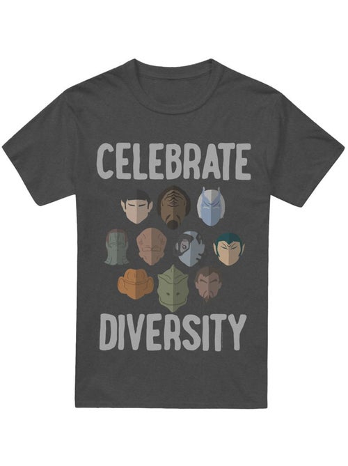 Star Trek The Celebrate Diversity Maglietta Adulto Unisex - Kiabi
